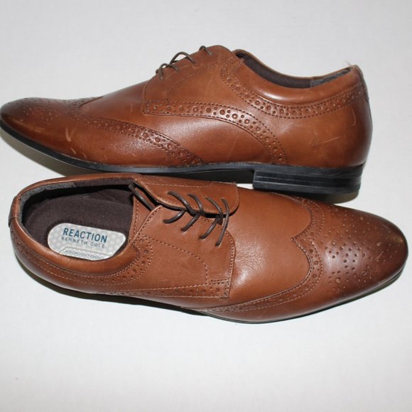KENNETH COLE REACTION COGNAC WINGTIP DERBY 13M main image 5